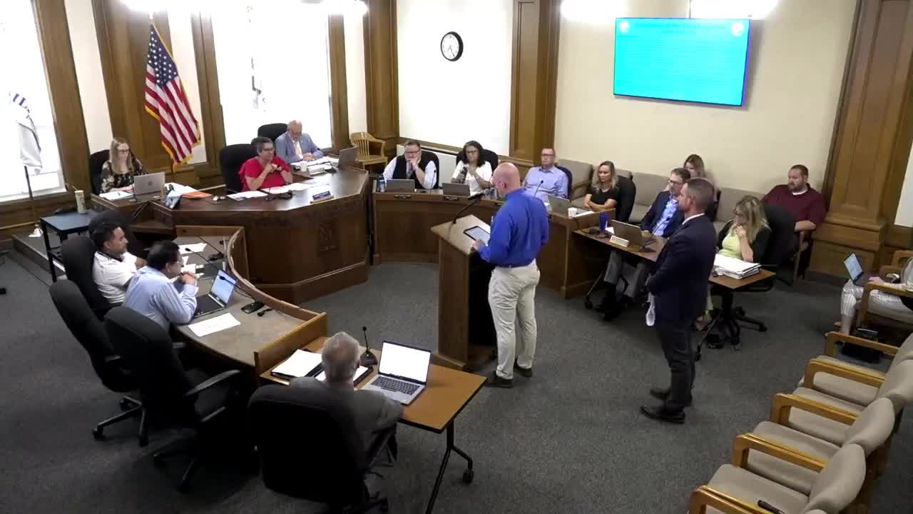 Council approves design adjustment to use cement-fiber siding on city services center after planning commission rejection