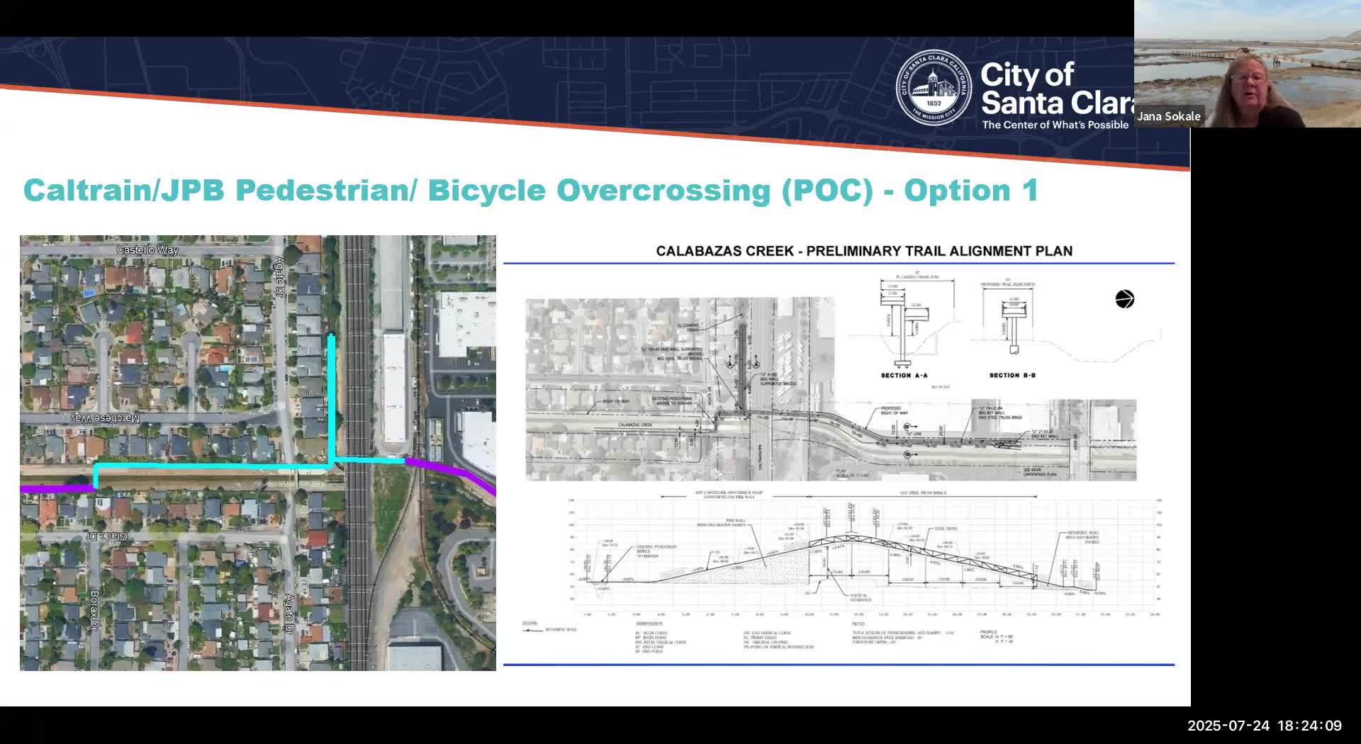 Sunnyvale Considers New Creek Trail with Proposed Bridge and Redevelopment Options