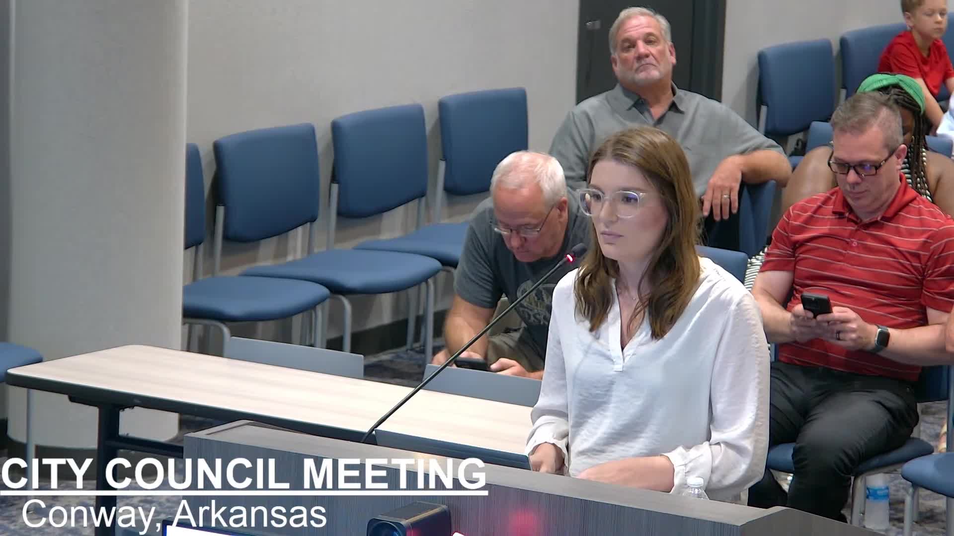 Conway Leaders Urged to Address Declining Sales Tax and Public Safety Funding