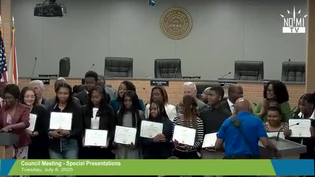 North Miami Honors Community Leaders and Police Officers at City Council Meeting