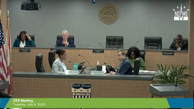 North Miami CRA Postpones Funding Vote for Redwood Development Project to September Meeting
