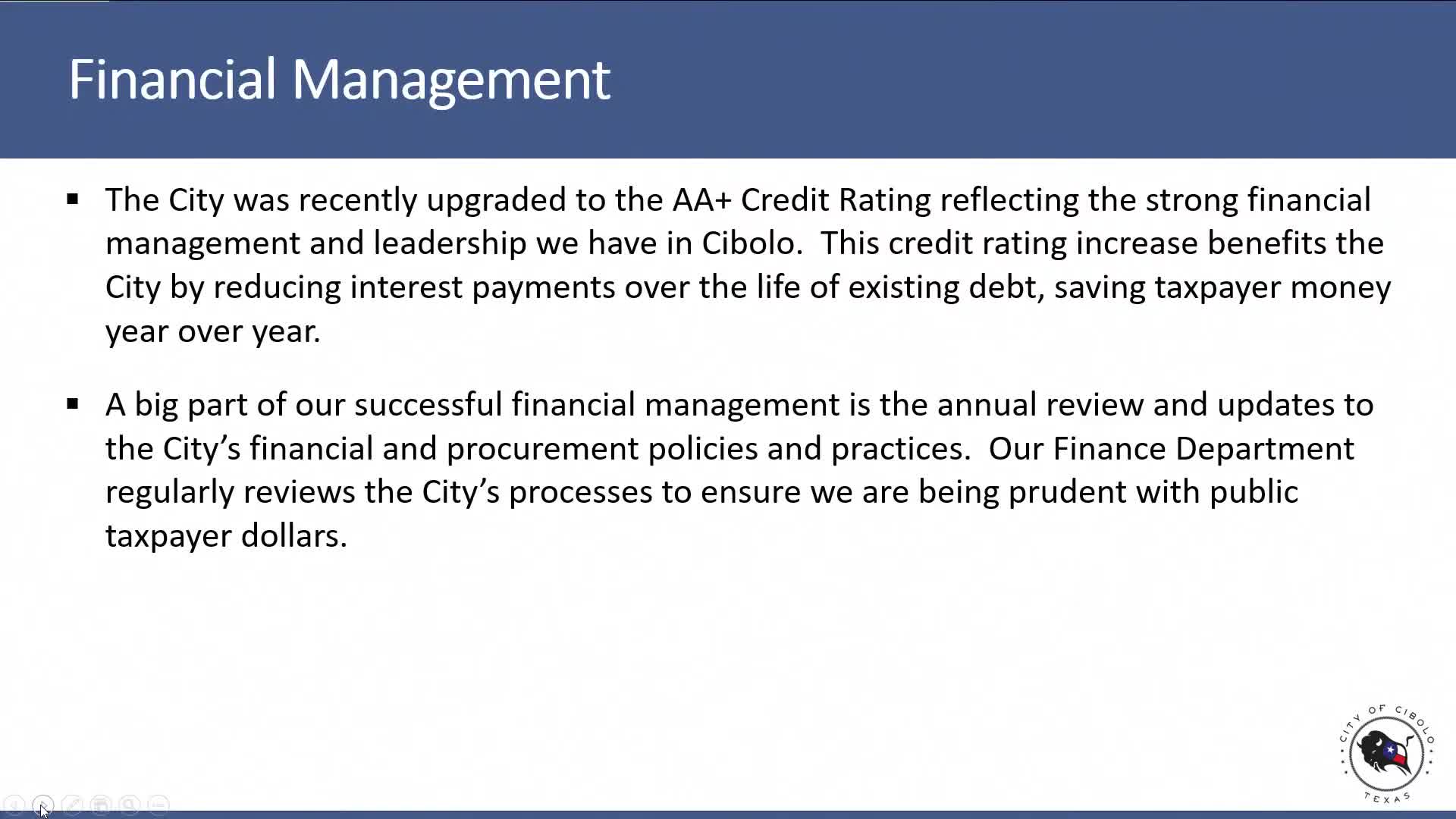 Cibolo City Council Discusses Budget Adjustments and Public Safety Funding Amid Debt Management