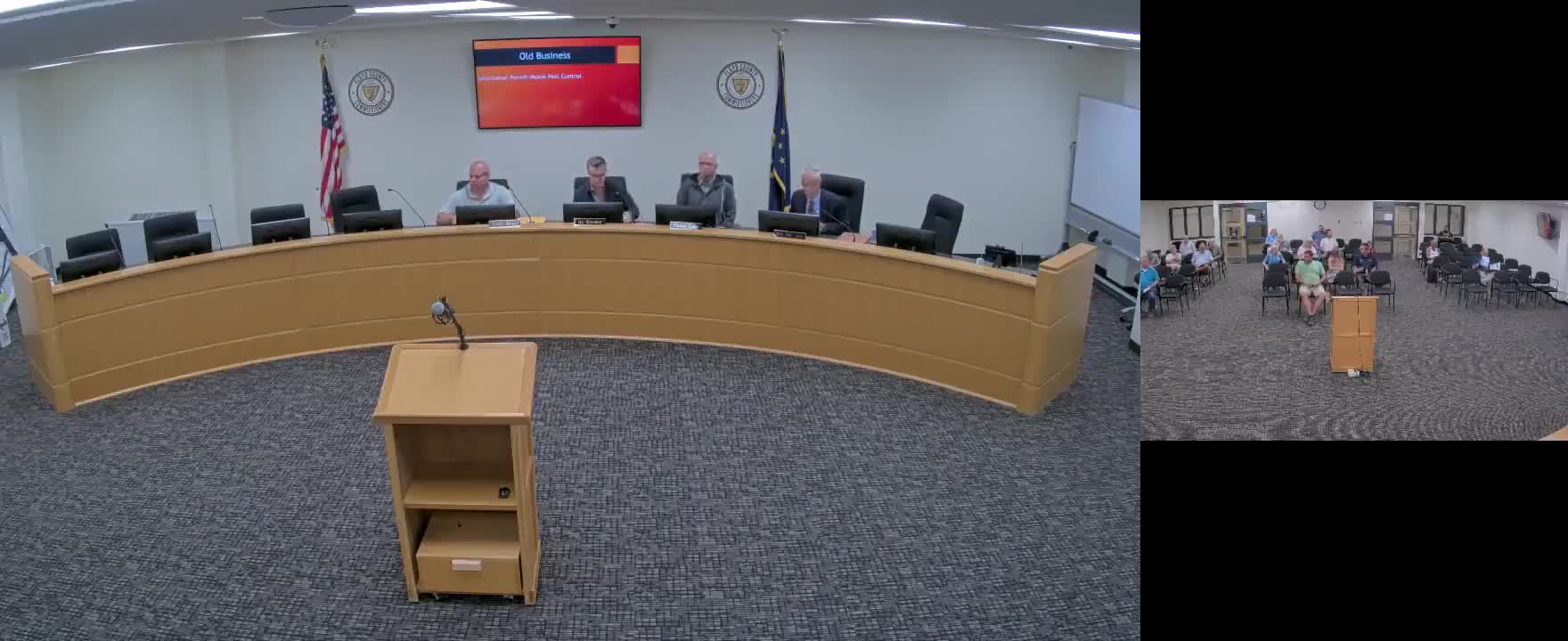 Commissioners approve door-to-door solicitation permit for Moxie Pest Control