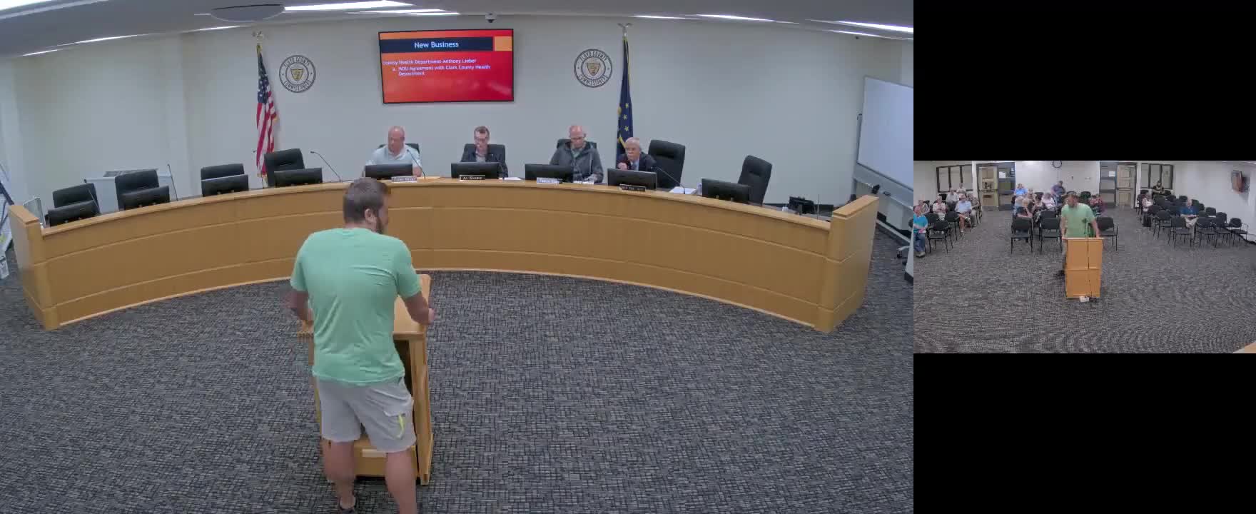 Commissioners open and log three bids for Floyd County Government Center project