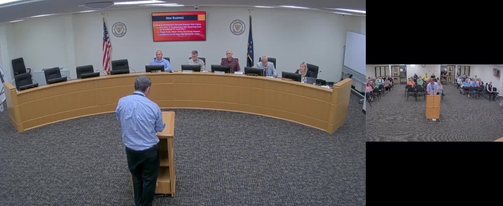 Floyd Nobbs Water asks county to waive emergency permit fees and cover $23,801 invoice after utility conflict