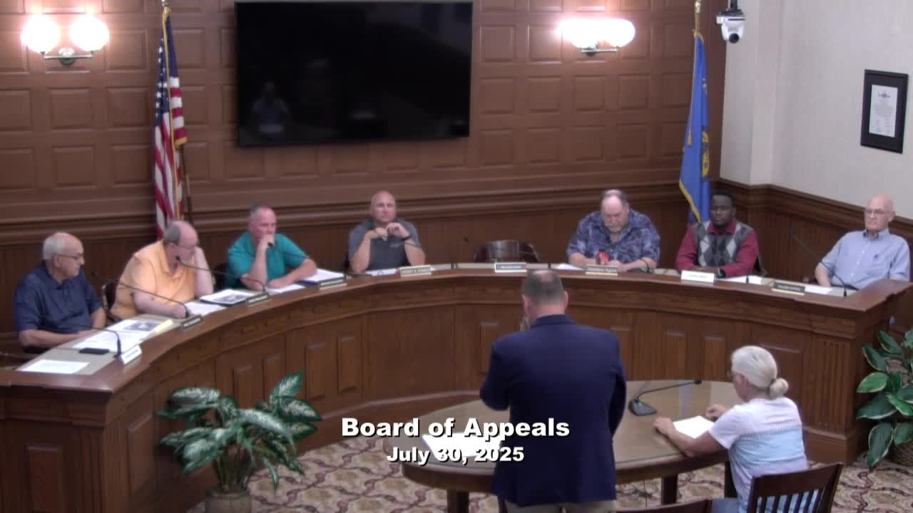 Planning Commission Considers Variance for Corner Property Amid Confusion Over Measurements