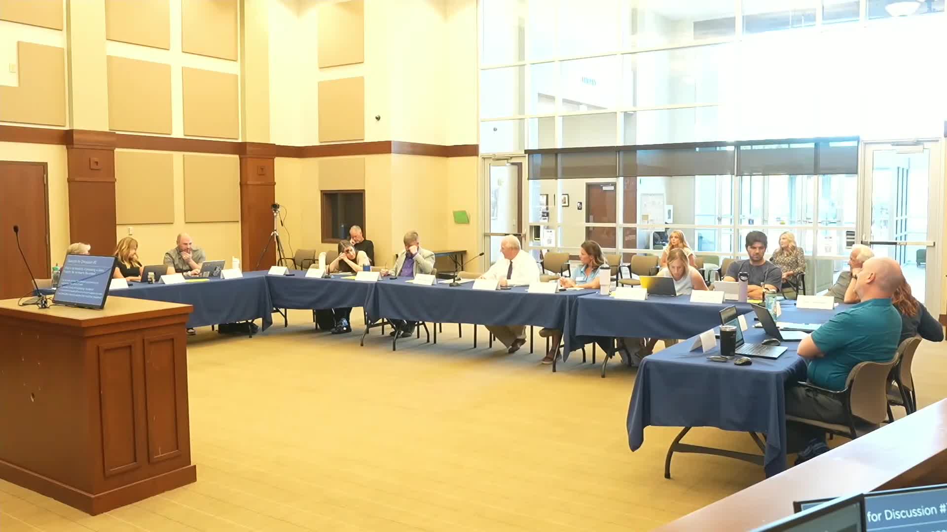 Library Board Discusses Director Vision and Cedar Hills Partnership Options