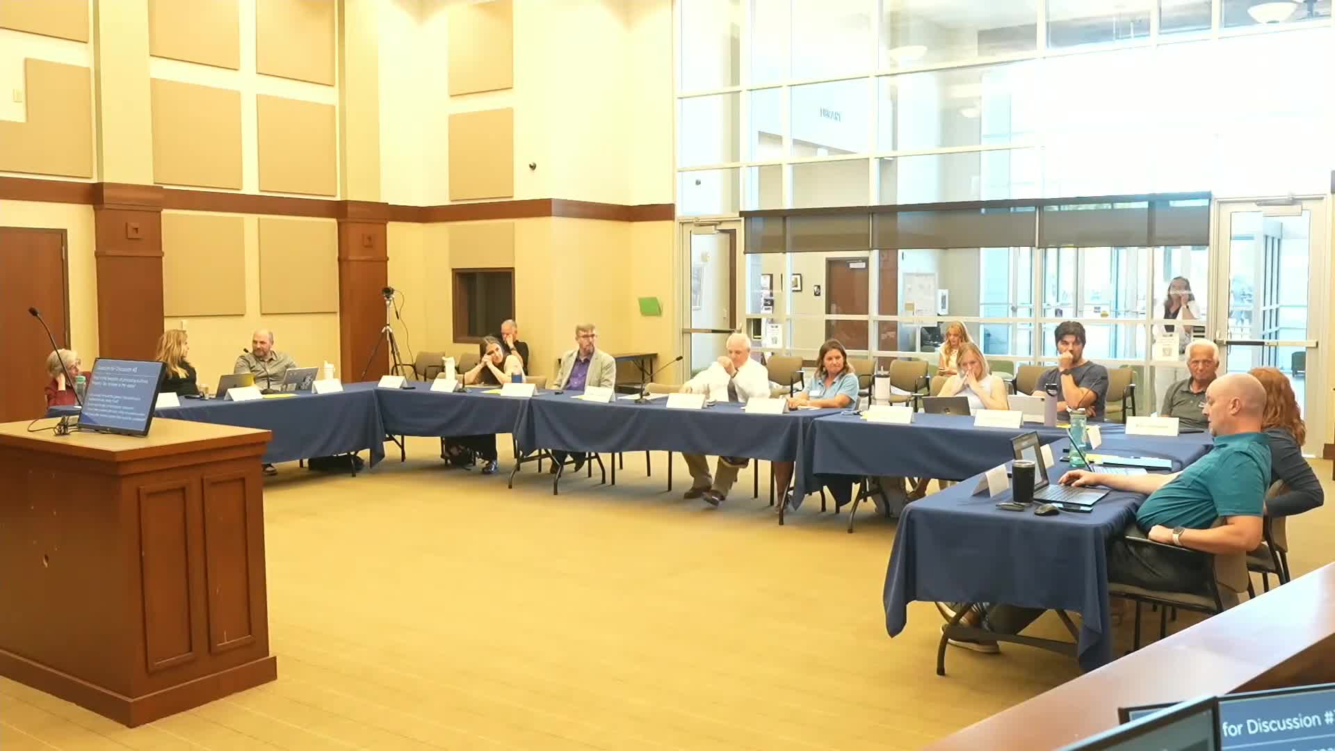 City Council Discusses Funding Strategies for Library and Public Safety Services
