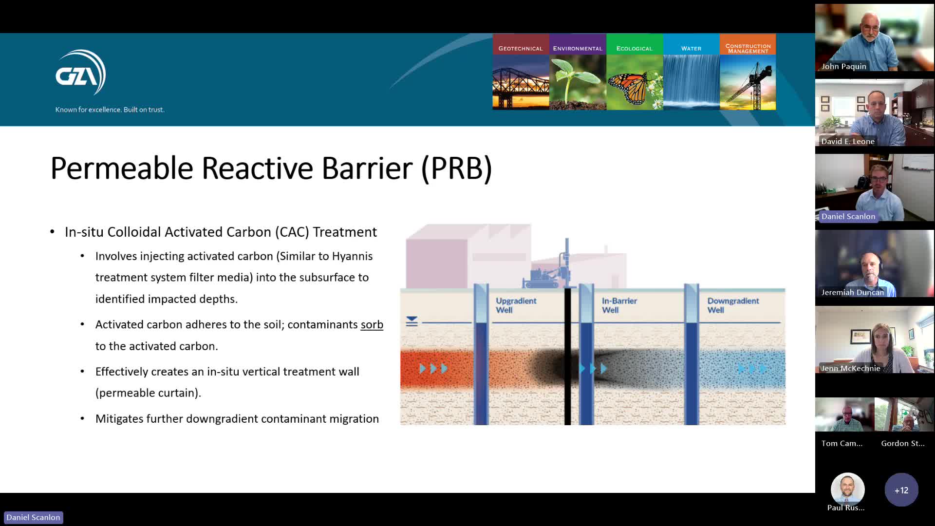County Implements Full Scale Permeable Reactive Barrier to Treat PFAS Contamination