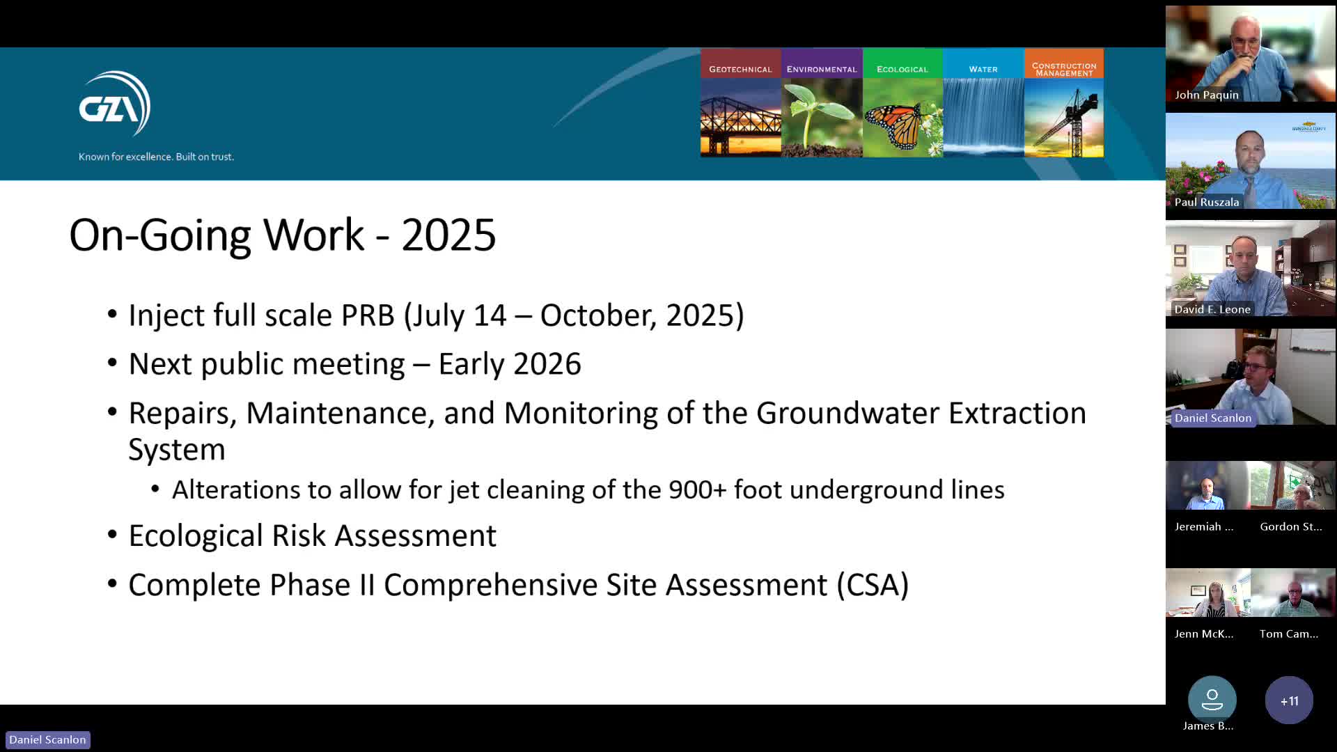 Public Works Meeting Reveals Plans for Groundwater System Maintenance and Ecological Assessments