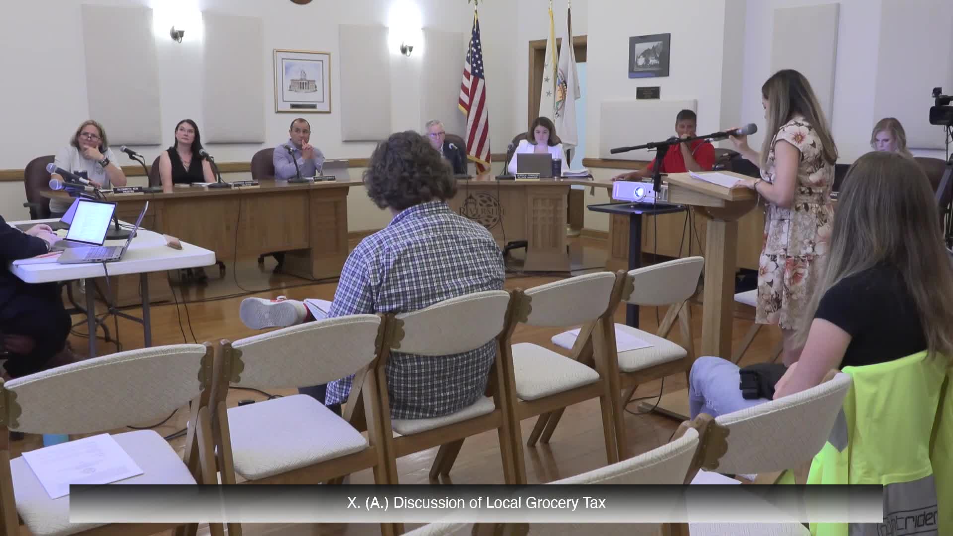 Riverside trustees decline to adopt local 1% grocery tax for 2026, will revisit next year