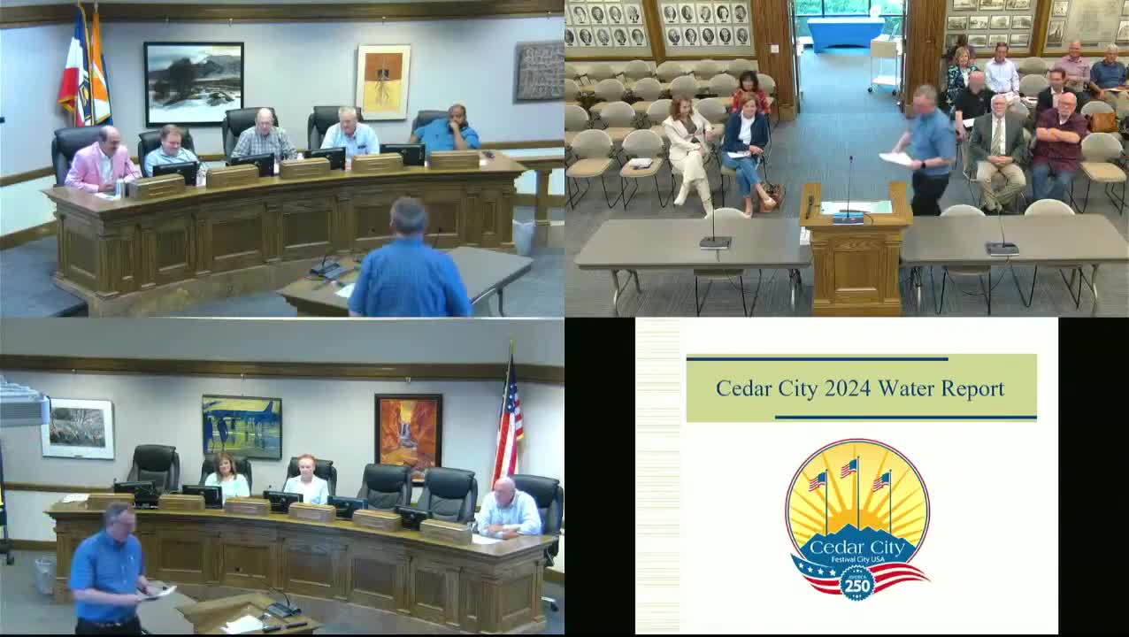 City engineer reports water use, rights and new projects; council presses for timeline on safe-yield gaps