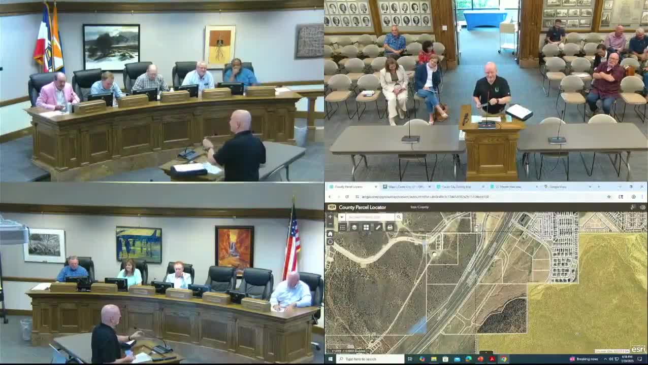 Cedar City council asks Utah Inland Port Authority to begin amendment process for Iron Springs project area