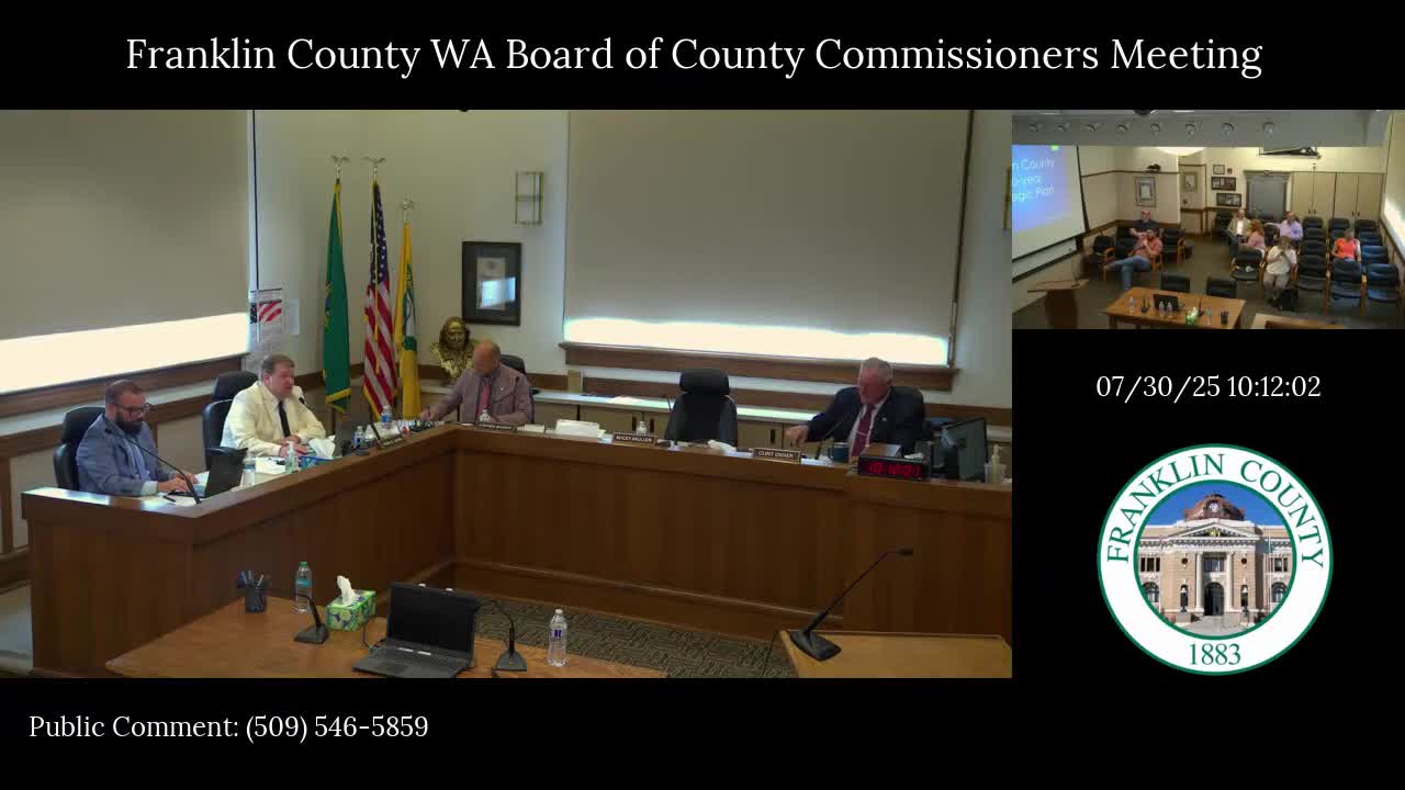 Franklin County Commissioners Outline Two-Year Strategic Plan for Community Engagement