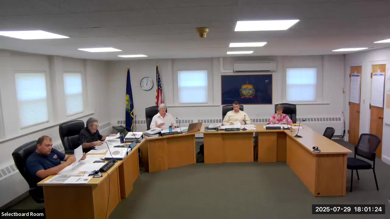 Select Board Reduces Town Tax Rate During Special Meeting