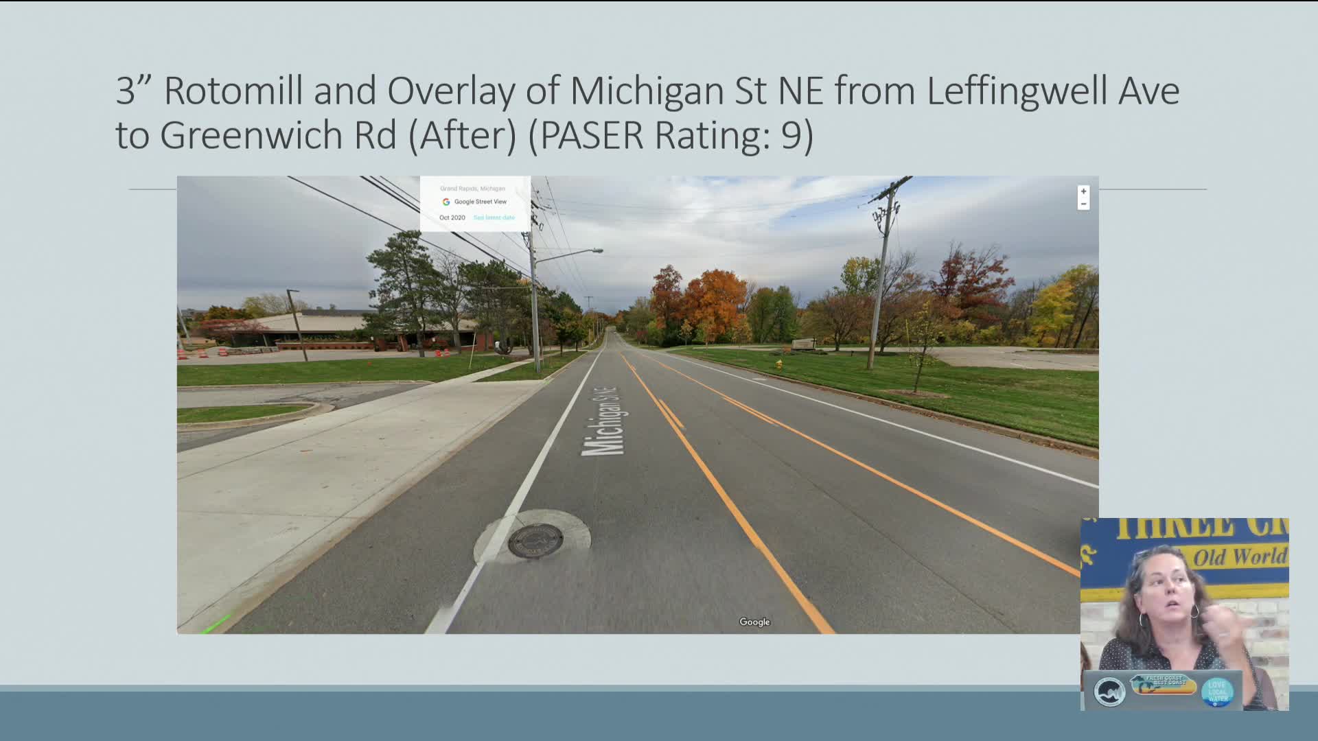 Kentwood Enhances East Paris Road with Preventative Maintenance Projects