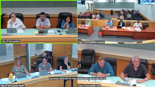 Sunnyside City Council Approves Consent Agenda Amid Water Quality Celebrations