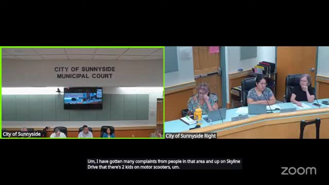 City Manager Addresses Hazardous Nightly Activities of Unhelmeted Kids