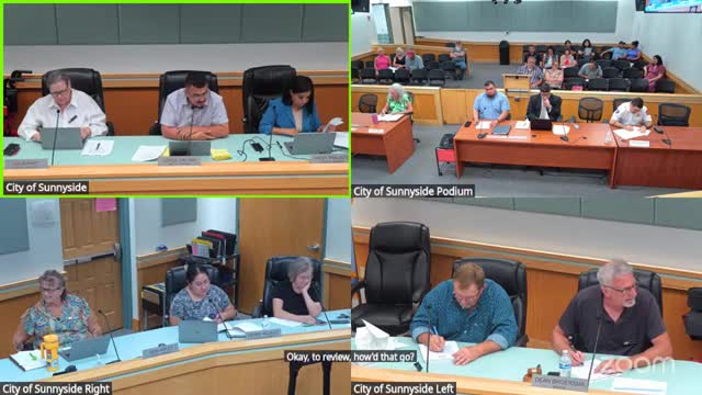 Sunnyside City Council Discusses Transparency and Employee Retention Issues