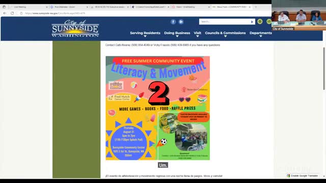 Sunnyside Police Foundation and Schools Host Successful Back-to-School Event