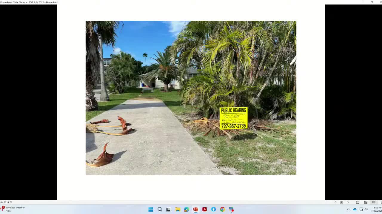 St Pete Beach Owner Seeks Variance After Construction Without Building Permit