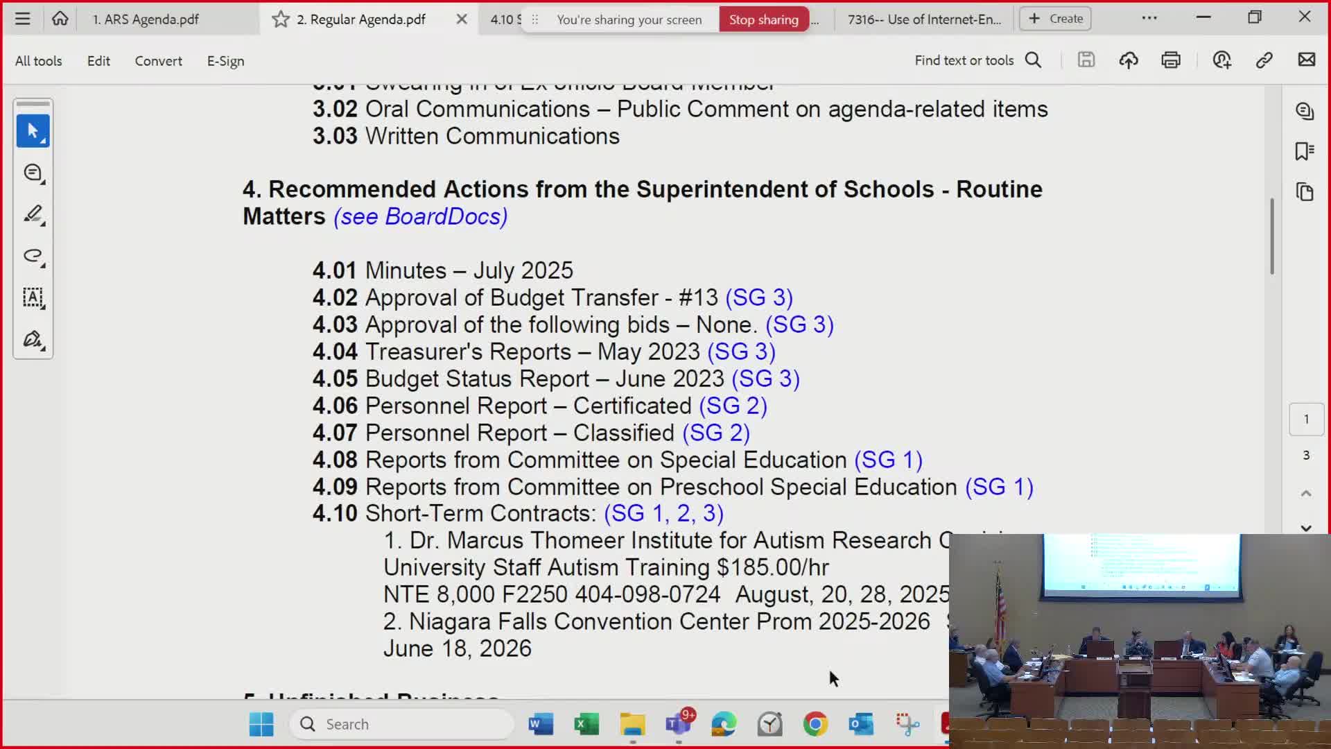 School Board Approves Literacy Resources and Transportation Contracts in Niagara Falls