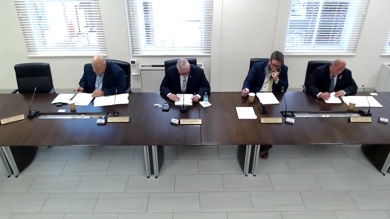 Commission approves preliminary plat for Pine Ridge minor subdivision (eight lots)