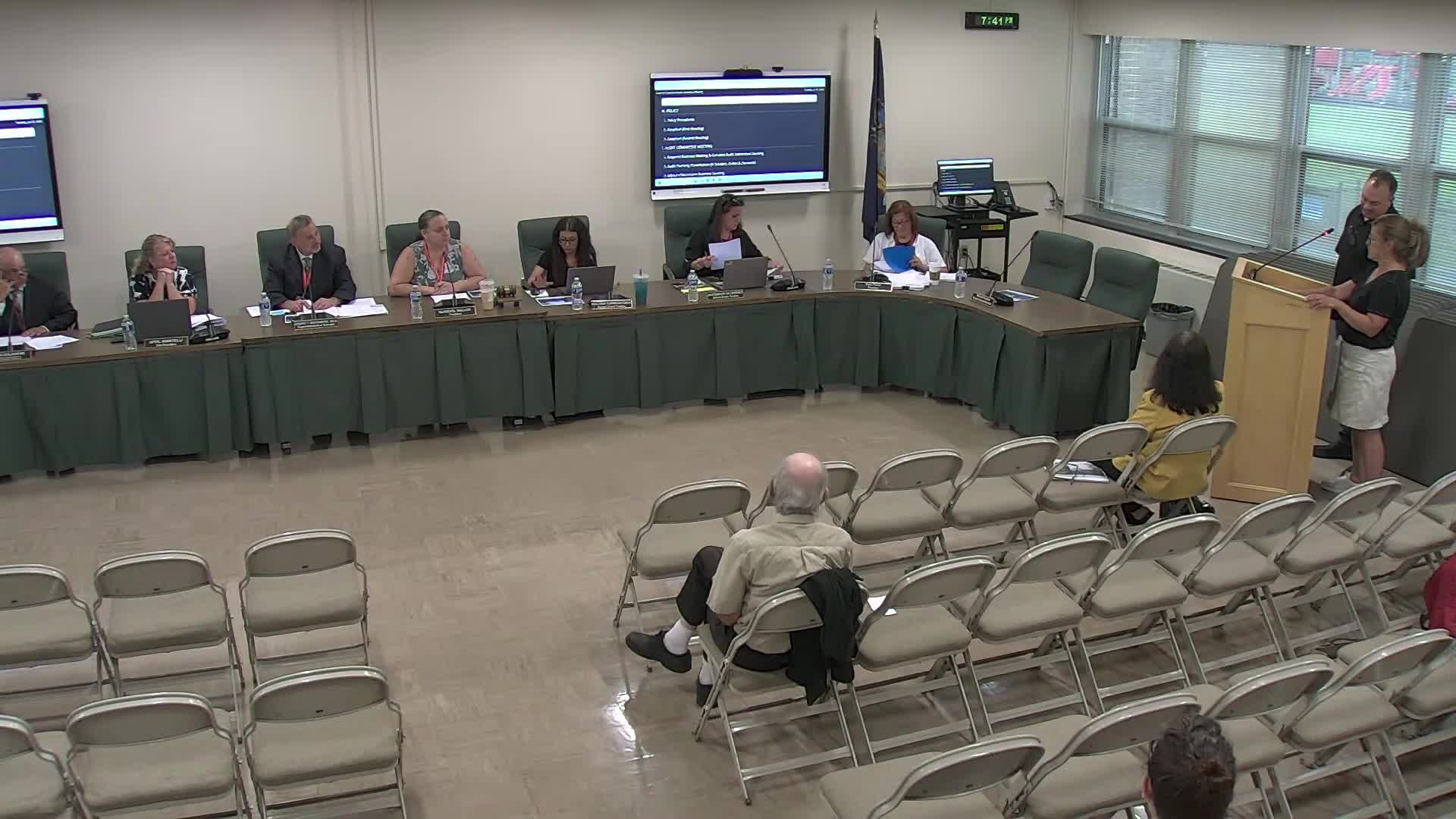 Parents ask Board of Education to clarify who supervises students after evening trips