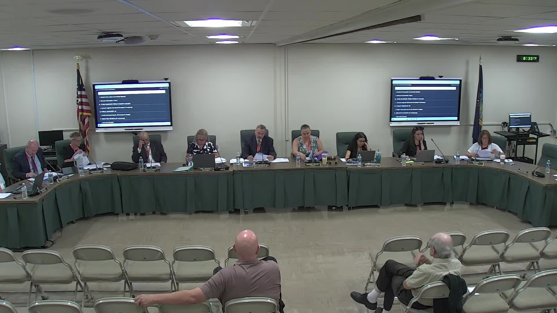 Board signals support to use leftover bond funds to add air conditioning to high‑school gym and weight room