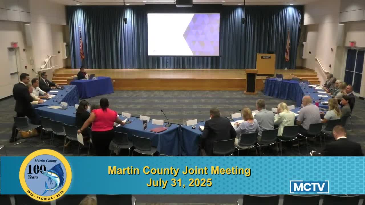 Martin County Officials Update Neighborhood Restoration and Roadway Projects Progress