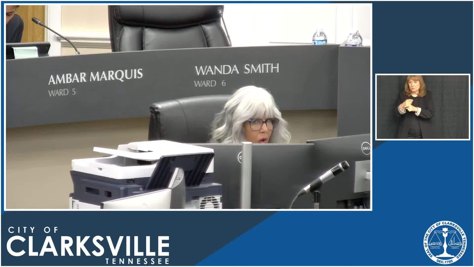 Clarksville City Council Accepts Multiple Property Donations for Sewer Pump Stations