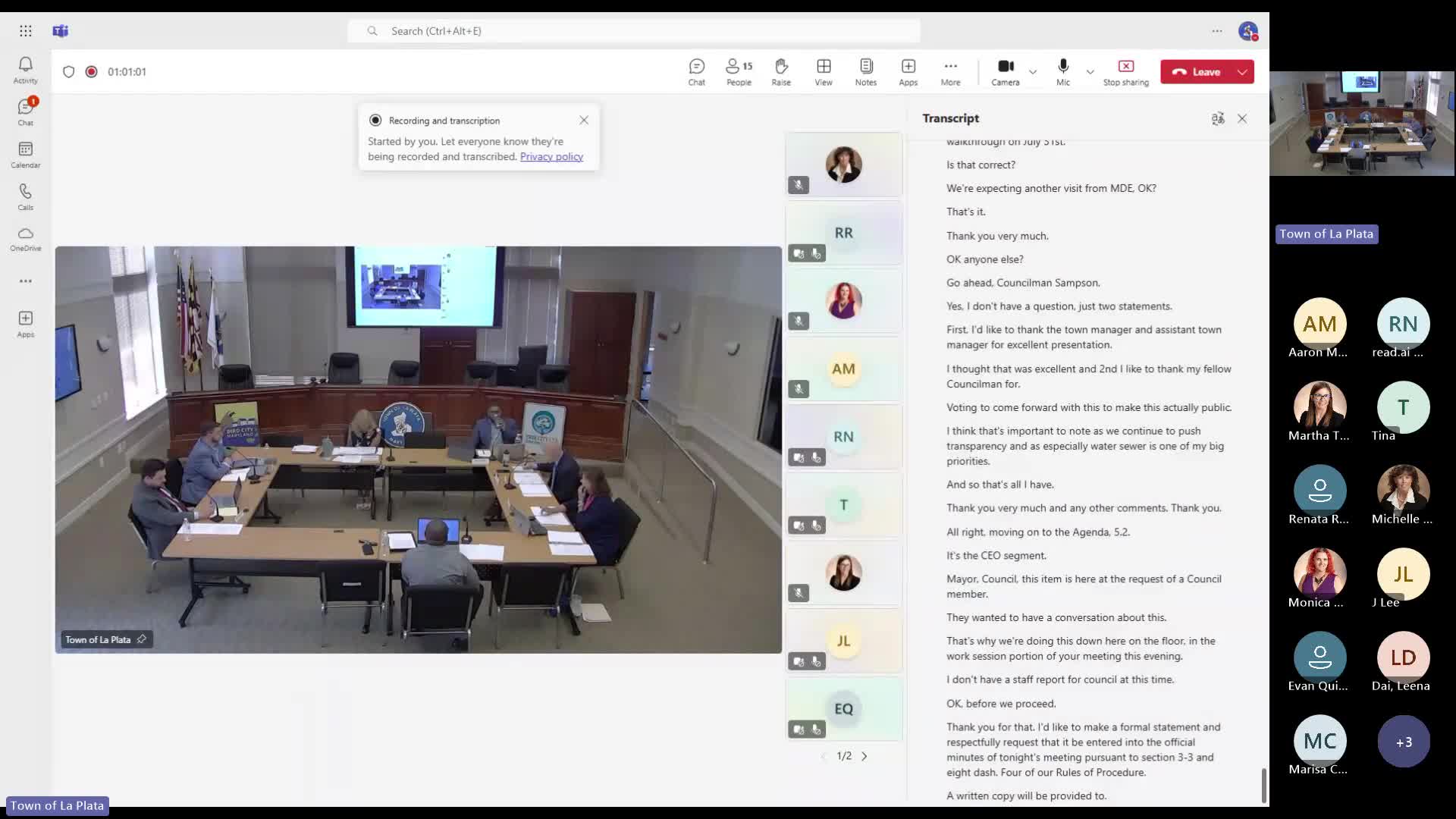 La Plata mayor’s stipend controversy moved to closed-review; council tables public discussion pending legal input