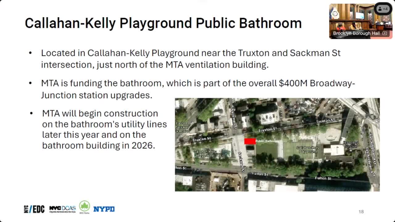 City Planning Commission Reviews Public Realm Investment and NYPD Relocation Plans
