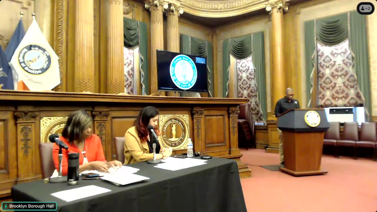 Brooklyn borough board bylaws committee proposes procedural updates; final adoption delayed by 60‑day notice rule