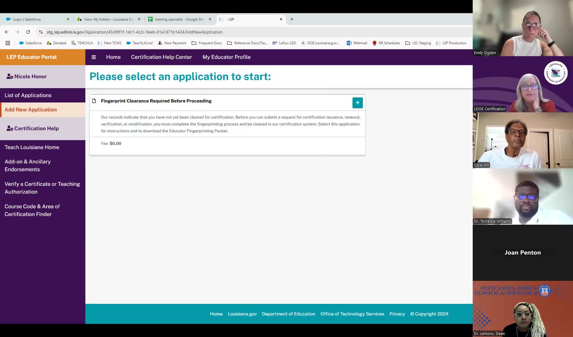 Louisiana Education System Implements New Fingerprint Requirement for Certification Applicants