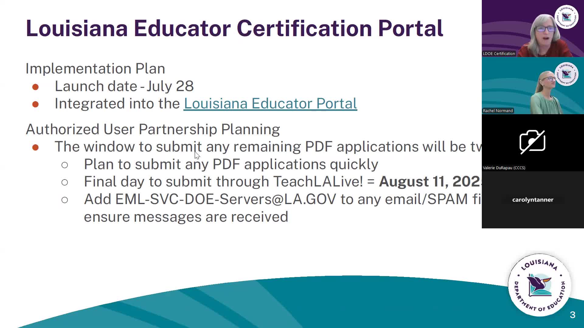 Louisiana Launches Educator Certification Portal for Streamlined Application Process