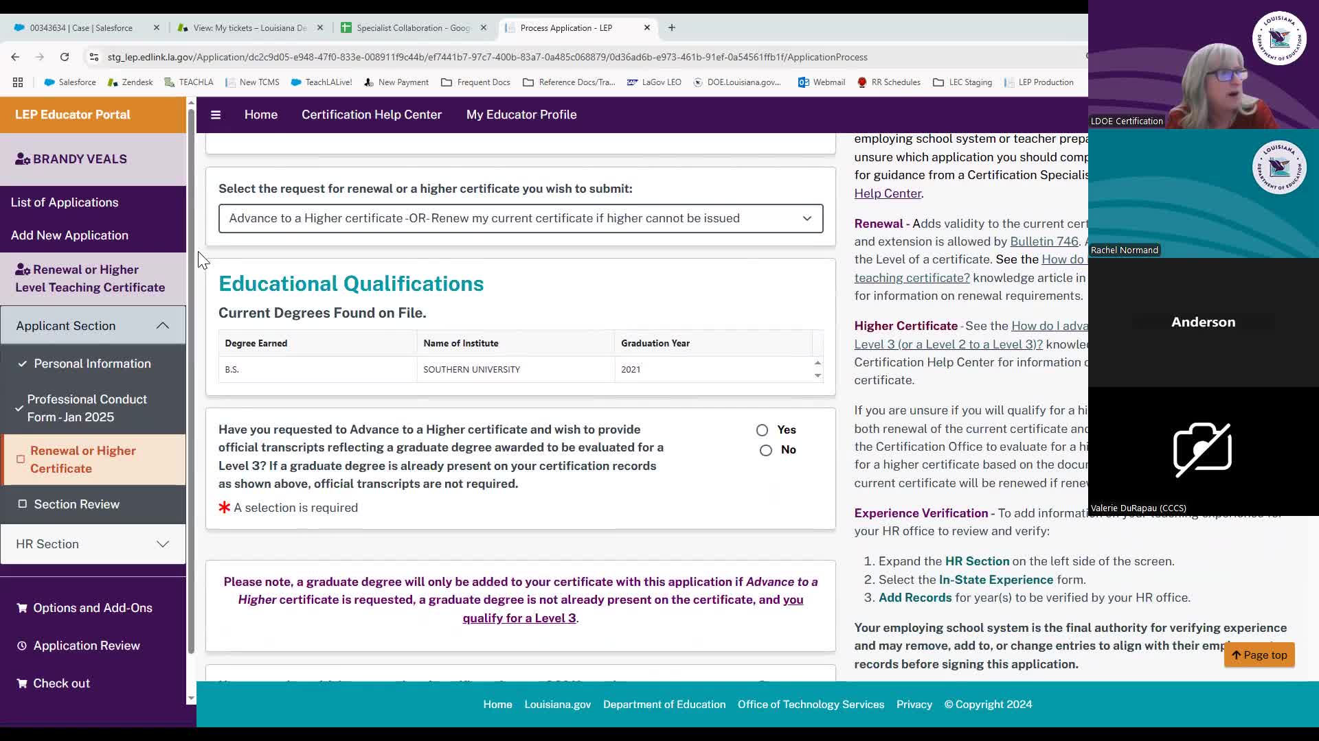 New Educator Certification Process Streamlines Transcript Requirements for Level 3 Applicants