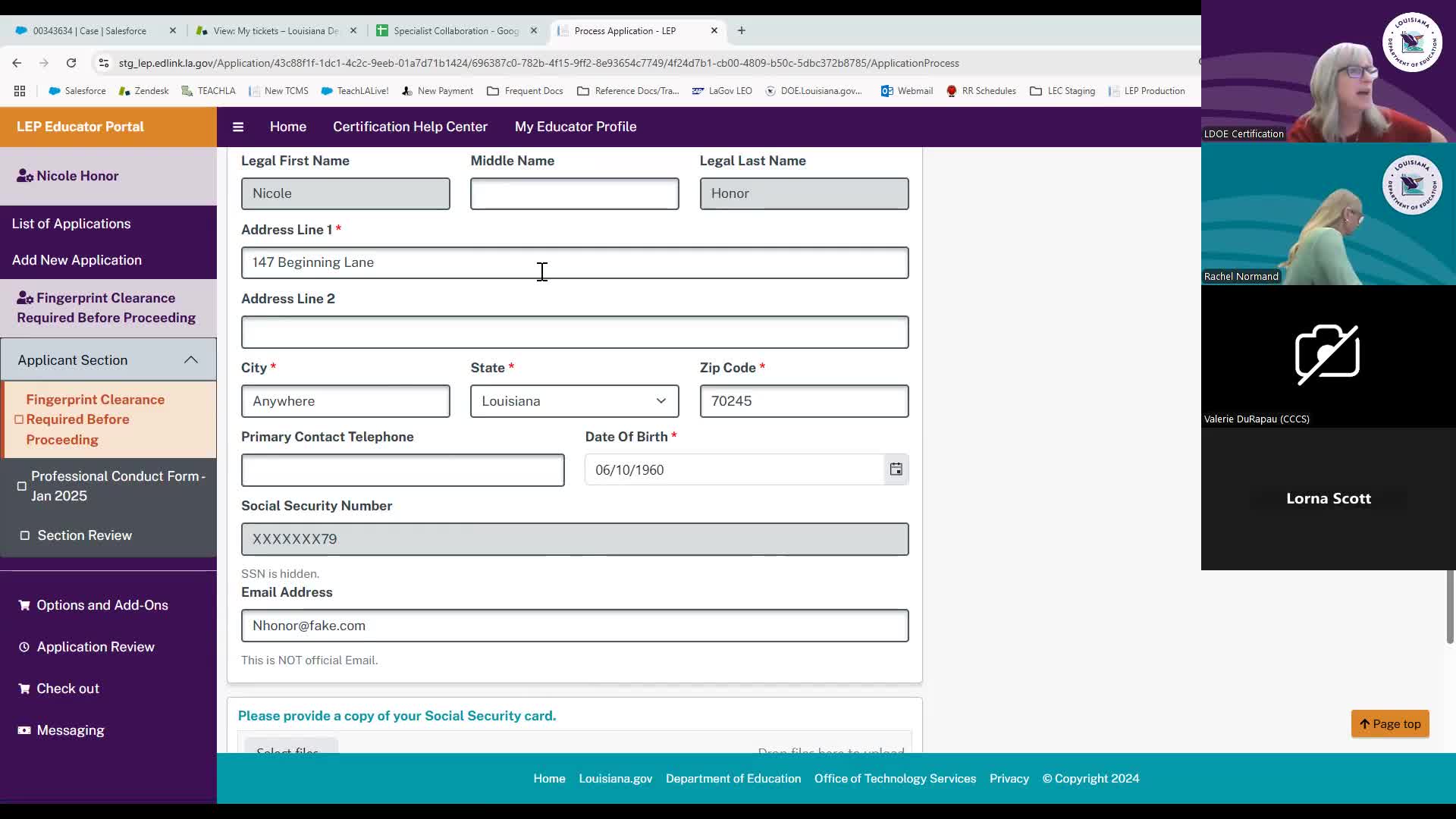 New Application System Streamlines Data Entry for Educators and Prevents Outdated Signatures
