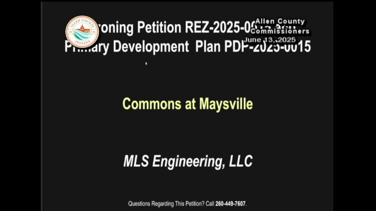 Commissioners approve rezoning for shopping-center parcel at Maysville and Stellhorn over neighbors' objections to gas station