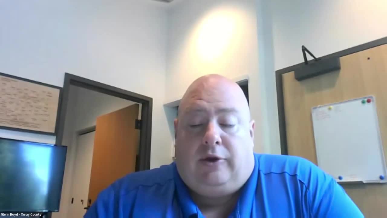 Ouray County officials update commissioners on Snowshed Fire: Forest Service lead, 50% containment, mutual aid continuing