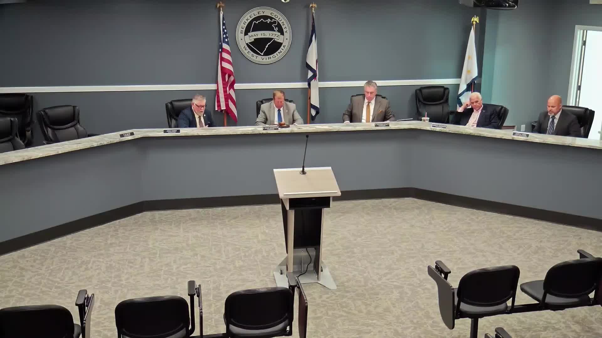 Berkeley County Commission votes to join Purdue Pharma settlements, authorizes counsel to sign