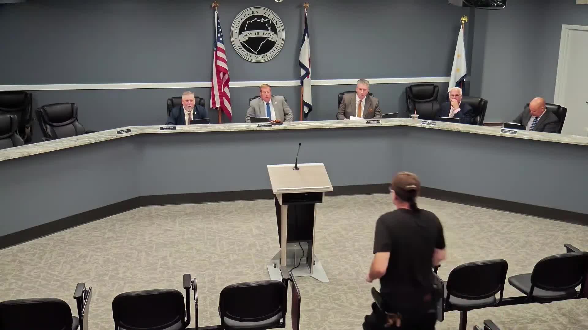 Out‑of‑state producers pitch multi‑film projects to Berkeley County leaders