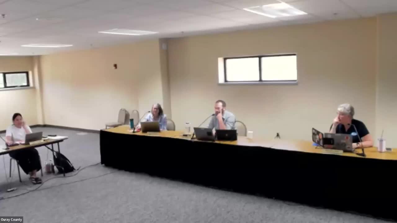 Commissioners to review Upper Yankee Boy Basin access after safety concerns; favor non‑motorized management option