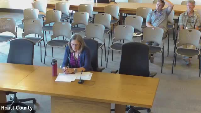 County staff consider commenting on Petroleum Resource Management oil‑and‑gas application filed with ECMC