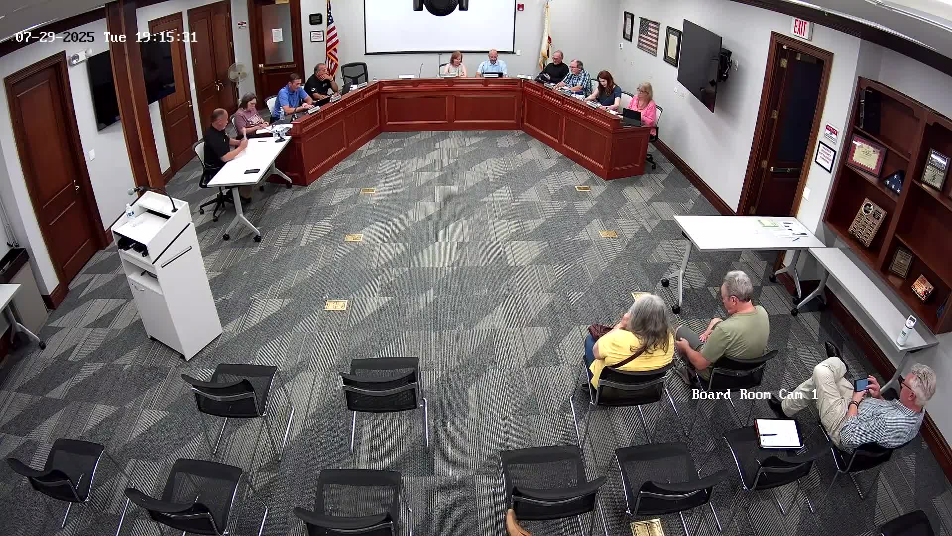 Khamsin Hill trustees debate adoption of 2025 comprehensive plan over mapping, utility and engagement concerns