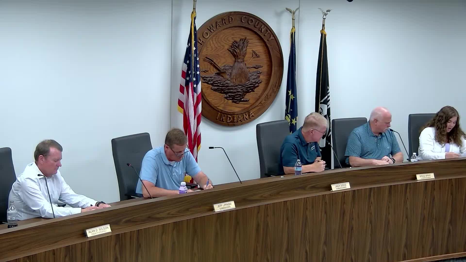 Howard County commissioners approve payroll and operating claims totaling about $3.38 million