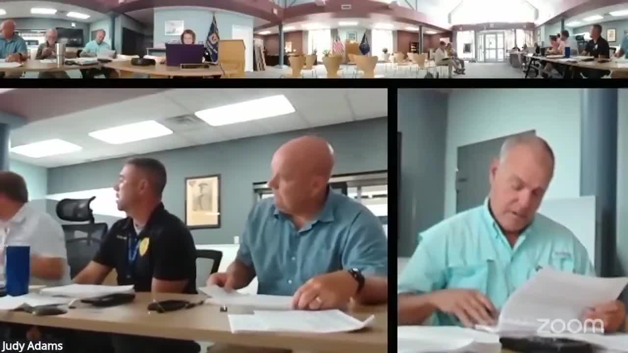 Meeting participants raise sheriff's request for an additional deputy and question overtime costs