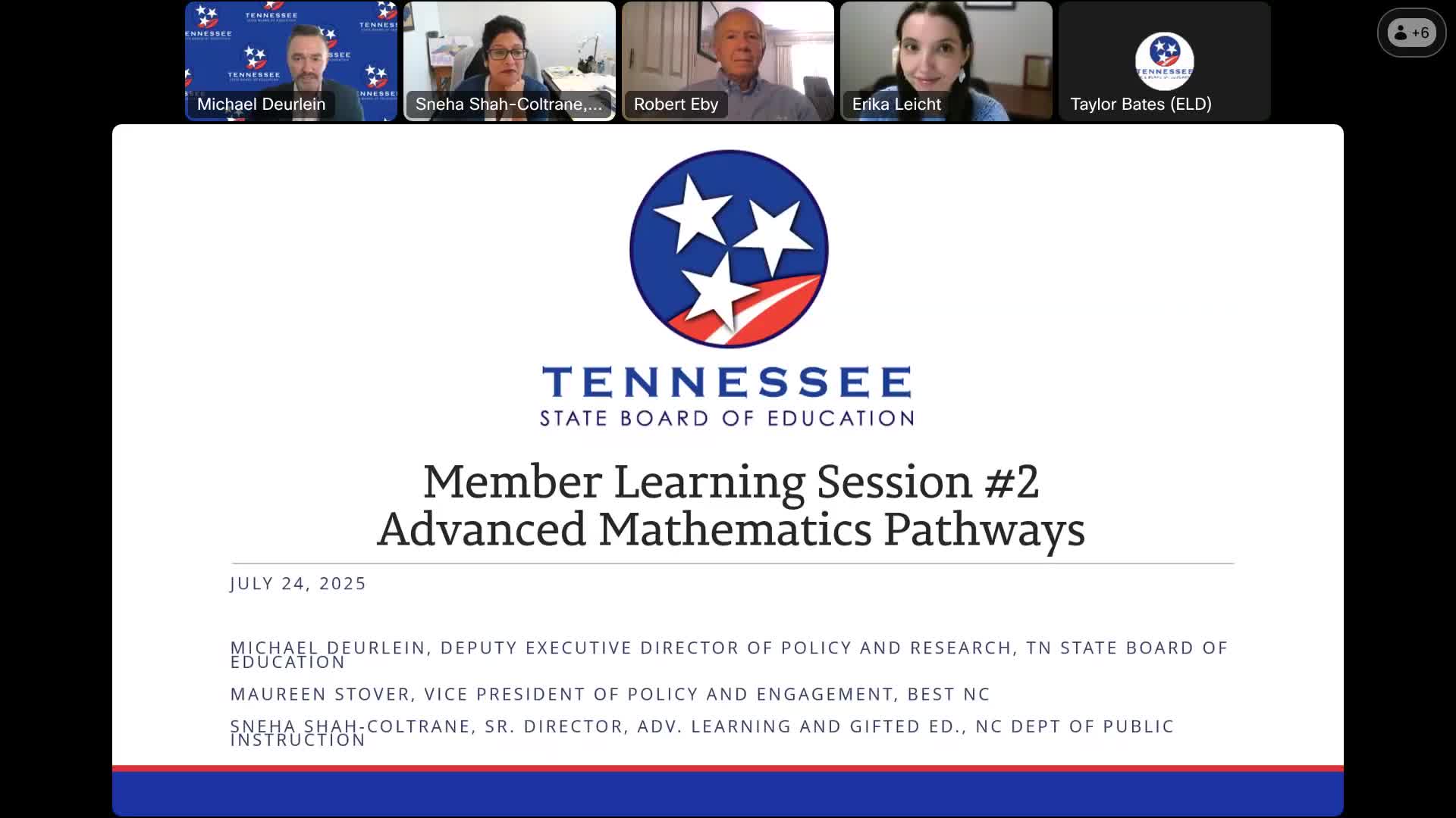 North Carolina’s automatic-enrollment policy for advanced math cited as model as Tennessee staff weigh options