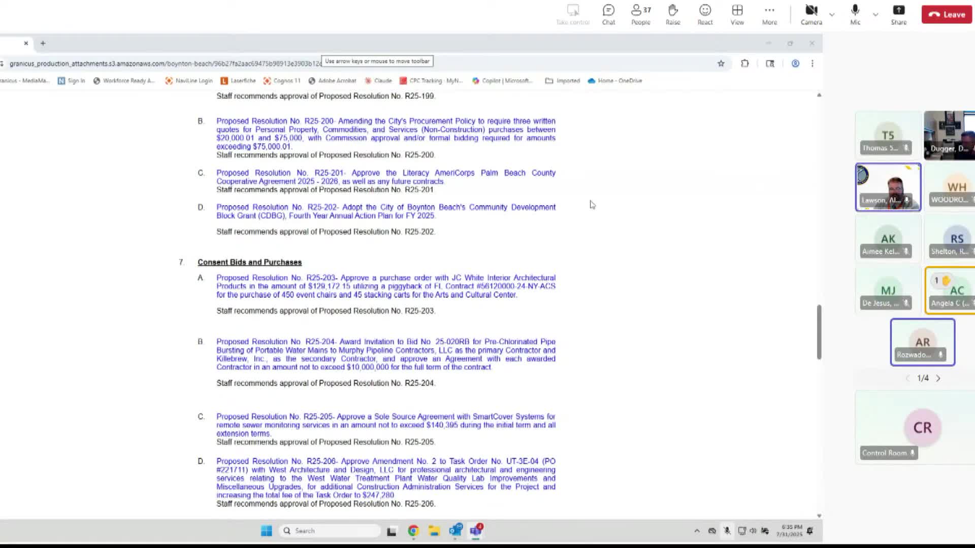 Staff proposes raising informal procurement threshold to $75,000 and launching transparency dashboard