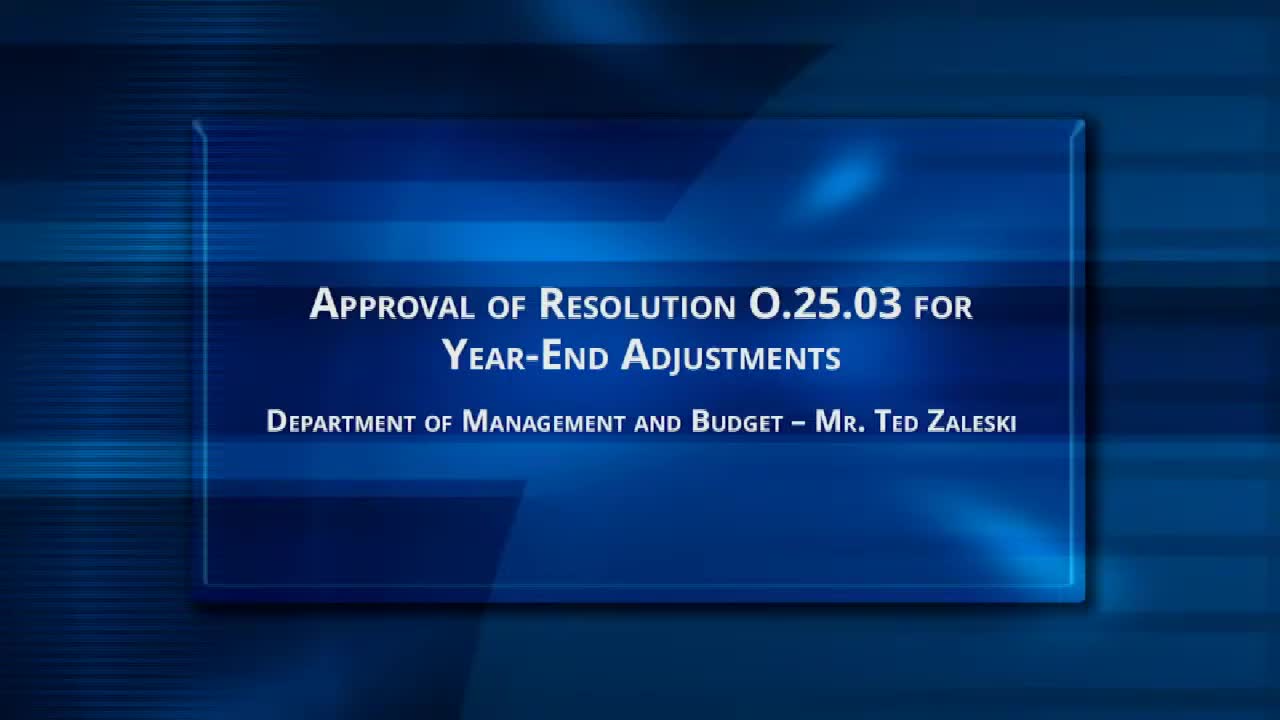 Carroll County moves $1.4 million from contingency to cover sheriff overtime, detention costs and other FY25 adjustments